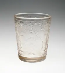 Beaker, Bohemia, 1698. Creator: Bohemia Glass