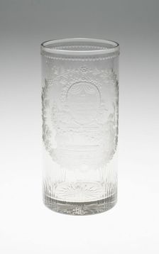 Beaker, Bohemia, 1800/25. Creator: Bohemia Glass