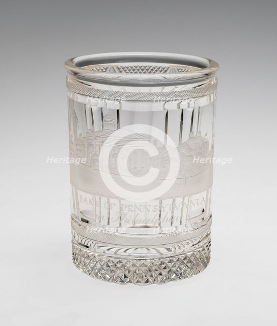 Beaker, Bohemia, 1830/40. Creator: Unknown.