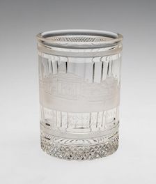 Beaker, Bohemia, 1830/40. Creator: Unknown