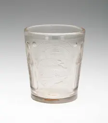Beaker, Bohemia, 18th century. Creator: Bohemia Glass