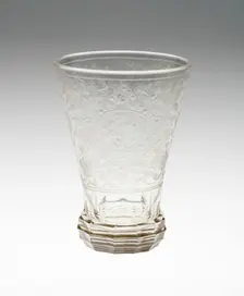 Beaker, Bohemia, c. 1725. Creator: Bohemia Glass