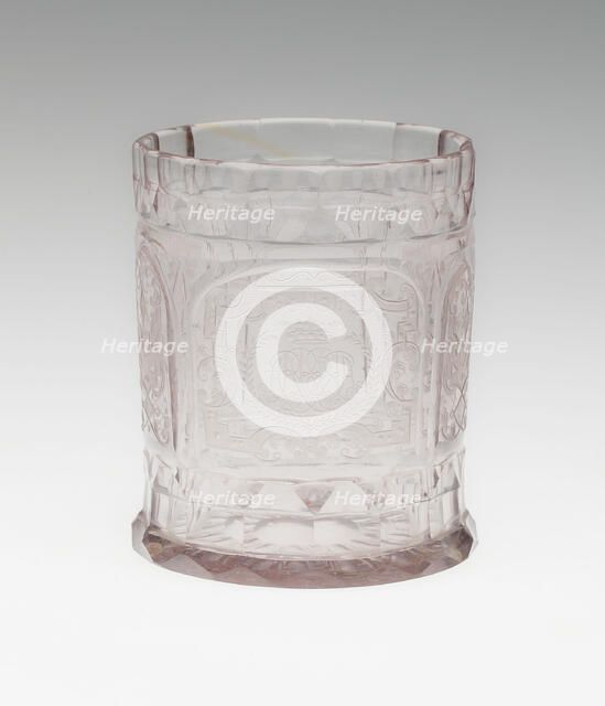Beaker, Bohemia, c. 1725. Creator: Bohemia Glass.