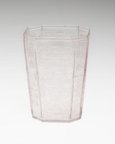 Beaker, Bohemia, c. 1720. Creator: Bohemia Glass