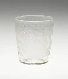 Beaker, Bohemia, c. 1730. Creator: Bohemia Glass