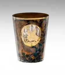 Beaker, Bohemia, c. 1730. Creator: Bohemia Glass
