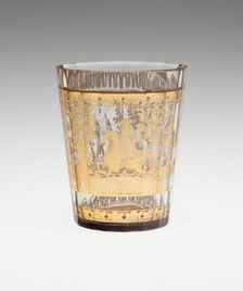 Beaker, Bohemia, c. 1730. Creator: Bohemia Glass