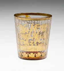 Beaker, Bohemia, c. 1730. Creator: Bohemia Glass