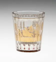 Beaker, Bohemia, c. 1730. Creator: Bohemia Glass