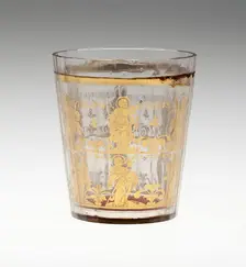 Beaker, Bohemia, c. 1730. Creator: Bohemia Glass