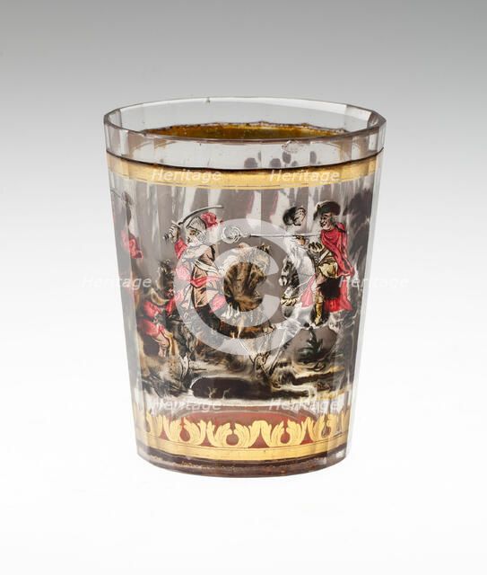 Beaker, Bohemia, c. 1730. Creator: Bohemia Glass.