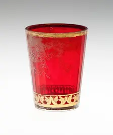 Beaker, Bohemia, c. 1730. Creator: Bohemia Glass