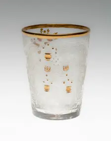 Beaker, Bohemia, c. 1740. Creator: Bohemia Glass