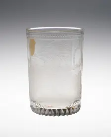 Beaker, Bohemia, c. 1810/20. Creator: Bohemia Glass