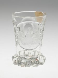 Beaker, Bohemia, c. 1820. Creator: Bohemia Glass