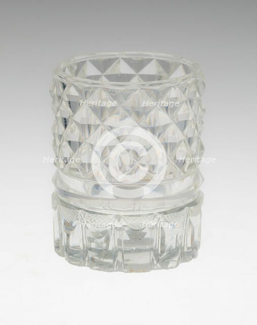 Beaker, Bohemia, c. 1820. Creator: Bohemia Glass.