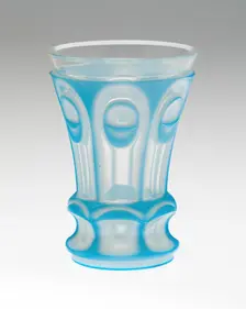 Beaker, Bohemia, c. 1845. Creator: Bohemia Glass