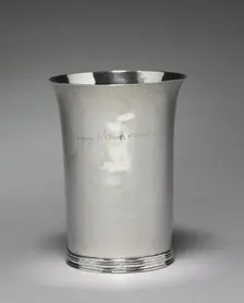 Beaker, c. 1715. Creator: Moody Russell (American, 1694-1761)