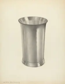 Beaker, c. 1937. Creator: Aaron Fastovsky