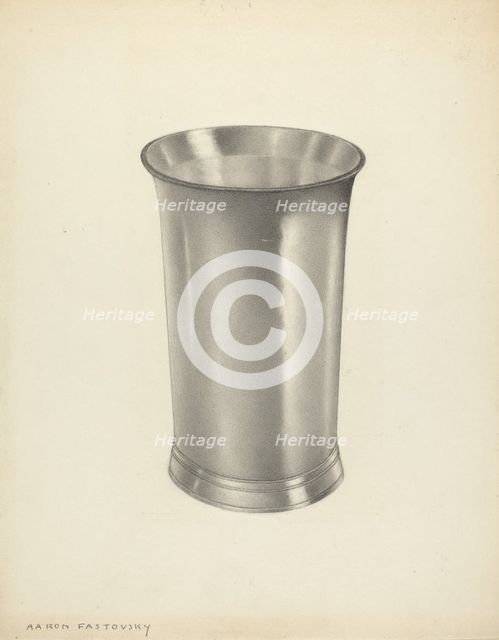 Beaker, c. 1937. Creator: Aaron Fastovsky.