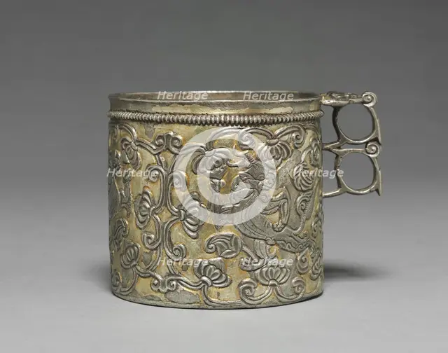 Beaker, c. 700. Creator: Unknown.