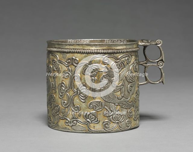 Beaker, c. 700. Creator: Unknown.