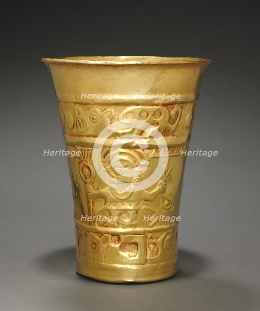 Beaker, c. 800-1370. Creator: Unknown.
