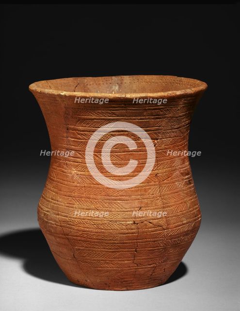 Beaker, Early Bronze Age, Beaker Period (Britain) (c2500-c2150 cal. BC). Artist: Unknown.