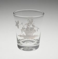Beaker, England, c. 1770. Creator: William Beilby