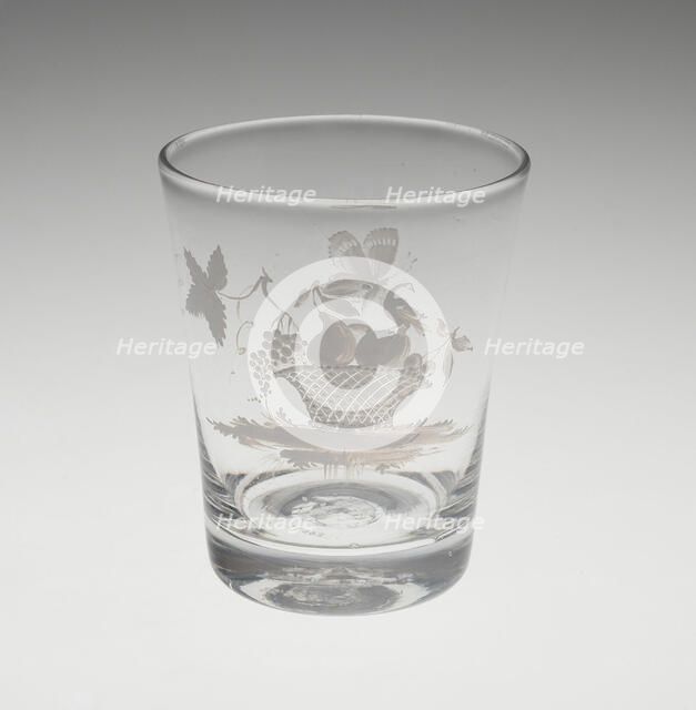 Beaker, England, c. 1770. Creator: William Beilby.