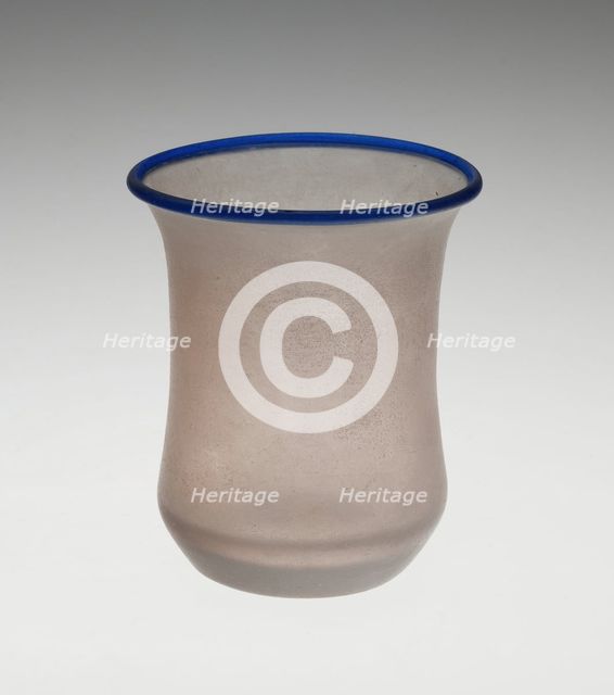 Beaker, France, c. 1680. Creator: Unknown.