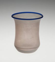 Beaker, France, c. 1680. Creator: Unknown