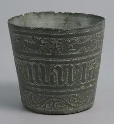 Beaker, French, 15th century. Creator: Unknown