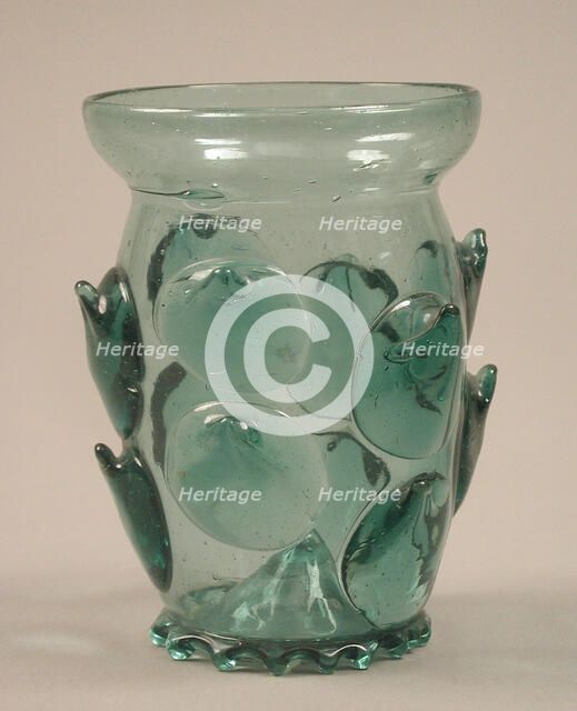 Beaker, German, 15th century. Creator: Unknown.