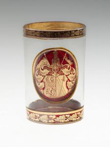 Beaker, Germany, 1797. Creator: Johann Joseph Mildner