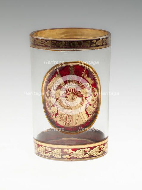 Beaker, Germany, 1797. Creator: Johann Joseph Mildner.