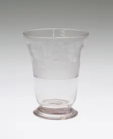Beaker, Germany, c. 1720. Creator: Unknown