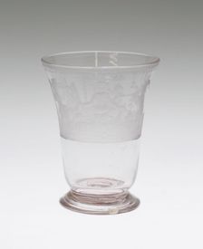 Beaker, Germany, c. 1720. Creator: Unknown