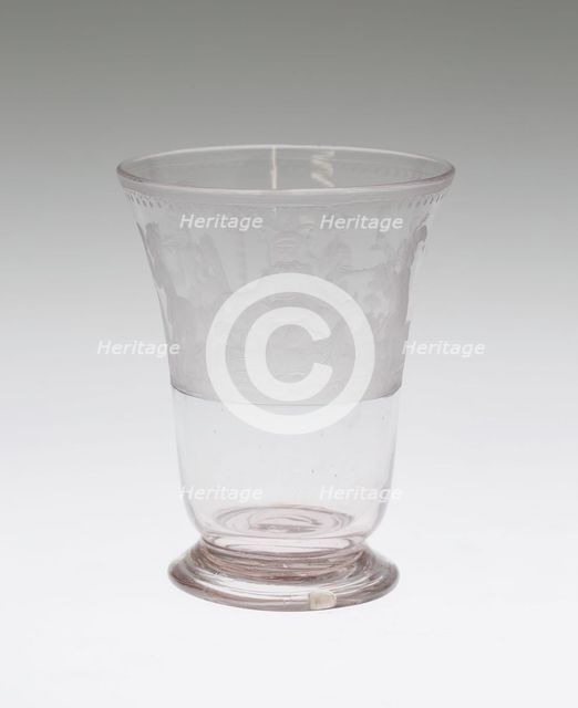 Beaker, Germany, c. 1720. Creator: Unknown.