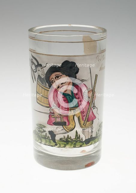 Beaker, Germany, c. 1850. Creator: Unknown.