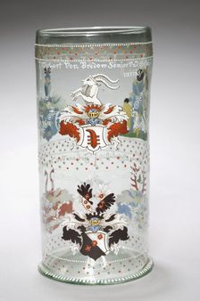 Beaker (Humpen), 1568. Creator: Unknown