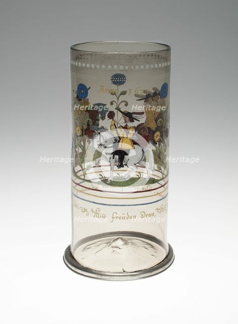 Beaker (Humpen), Germany, 1637. Creator: Unknown.