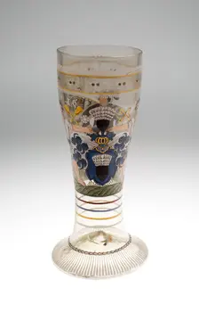 Beaker (Humpen), Saxony, 1693. Creator: Unknown