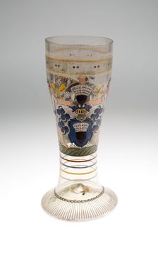 Beaker (Humpen), Saxony, 1693. Creator: Unknown