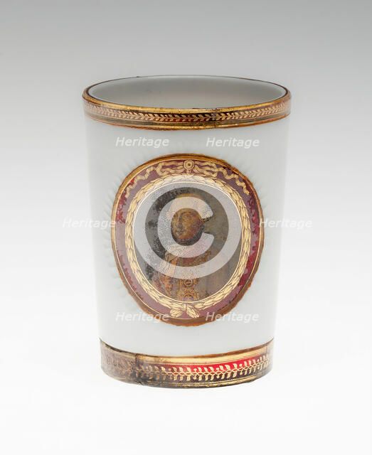 Beaker, Heiligenkreuz-Gutenbrunn, 1787. Creator: Johann Joseph Mildner.