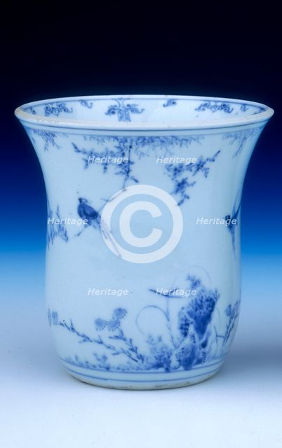 Beaker, Kangxi period, Qing dynasty, China, 1662-1677. Creator: Unknown.