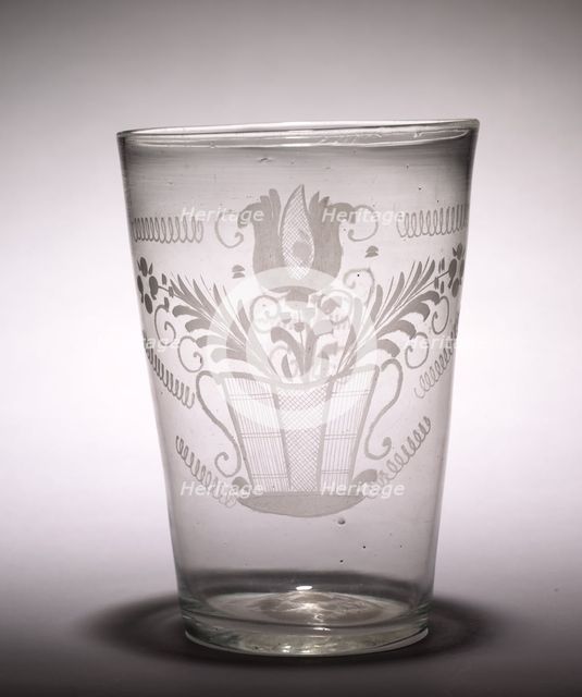 Beaker, late 1700s. Creator: Unknown.