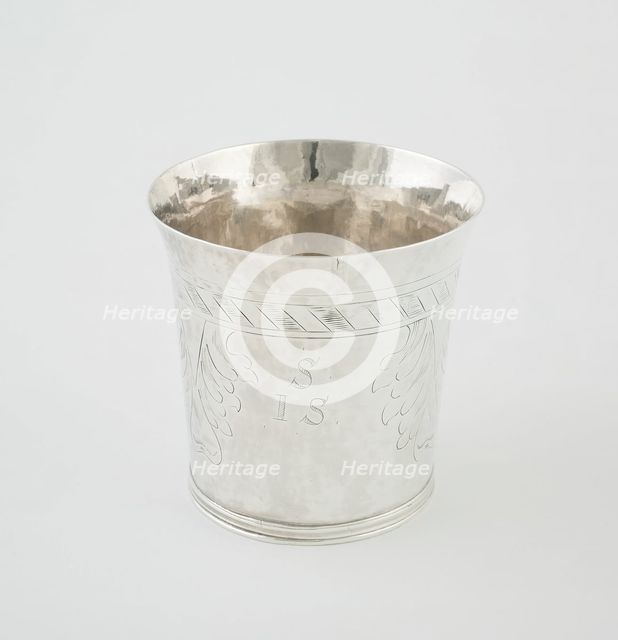 Beaker, London, 1692/93. Creator: Unknown.
