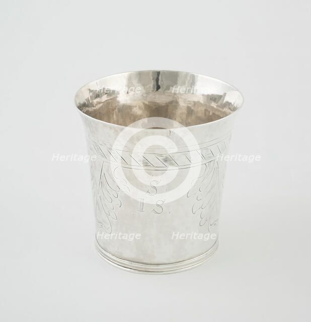 Beaker, London, 1692/93. Creator: Unknown.