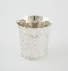 Beaker, London, 1692/93. Creator: Unknown